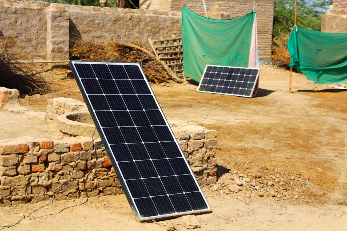 solar panels power grid