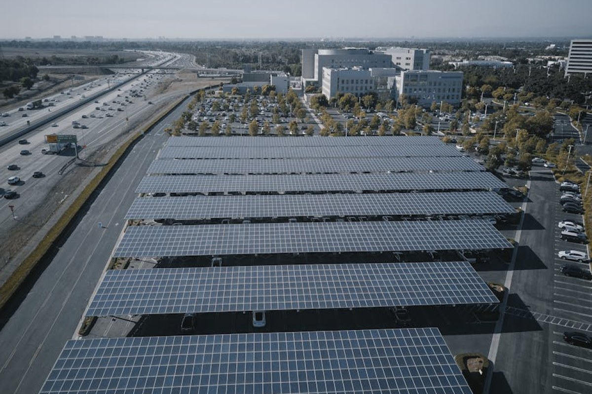 solar panels city