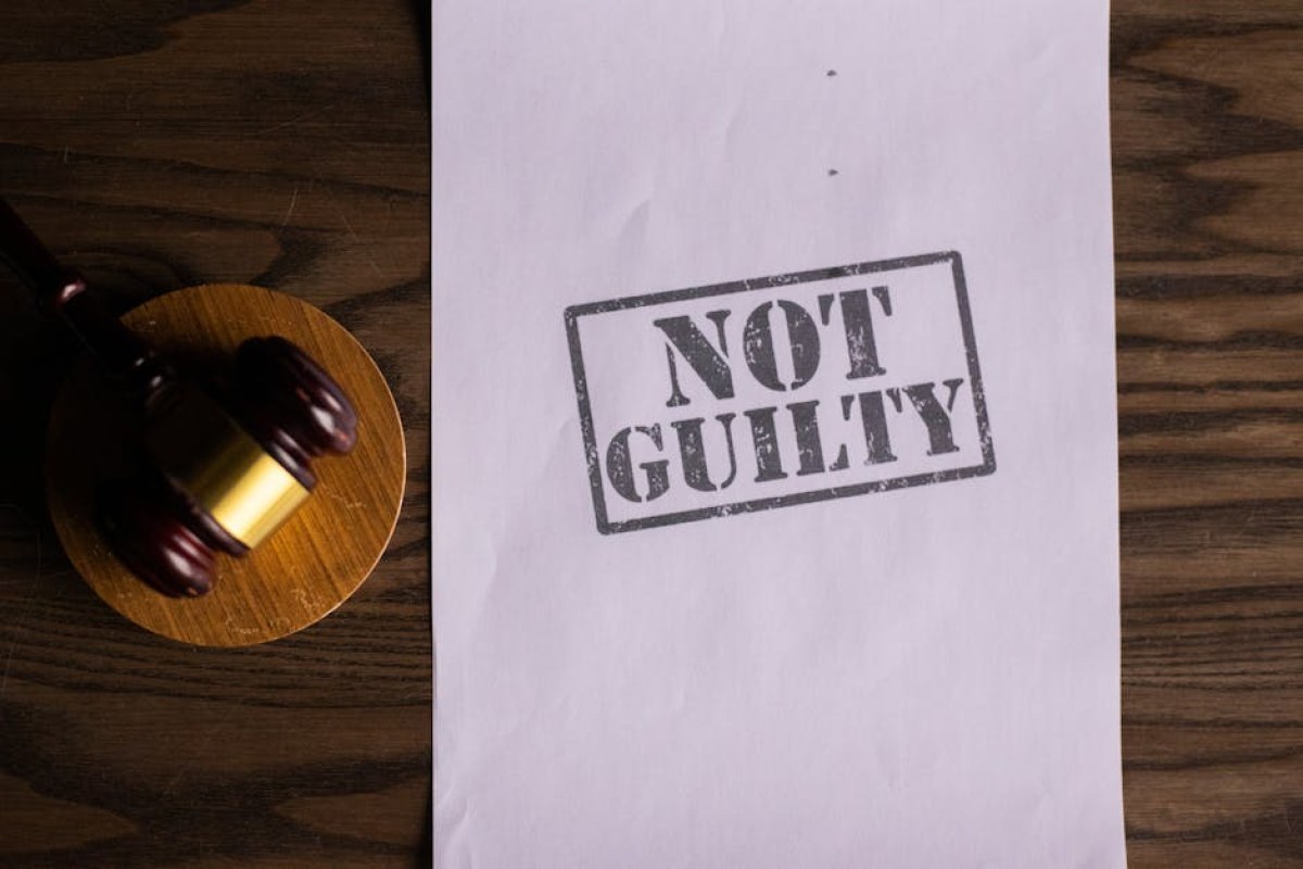court gavel and documents